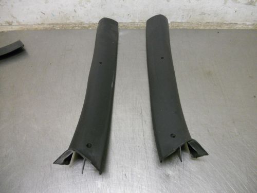 87 88 89 ford mustang gt lx convertible black inner roof pillar covers