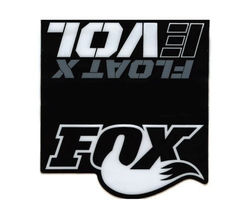 Fox float x evol air sleeve gen 2 decal, short