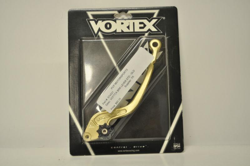 Vortex brake lever - gold - universal honda yamaha kawasaki suzuki 574931