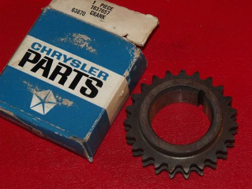 Nos mopar 1957-73 plymouth dodge chrysler 318 v8 crankshaft sprocket 72 71 70 69