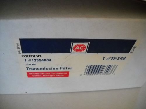12354864 transmission filter gm   ac t-249   oem new