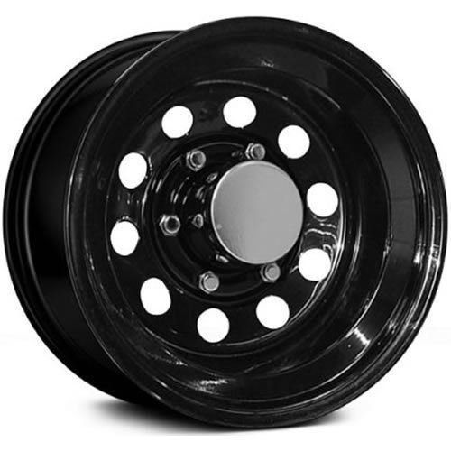 16x8 gloss black series 87 87 6x5.5 -12 rims open country a/t ii 235/85/16 tires