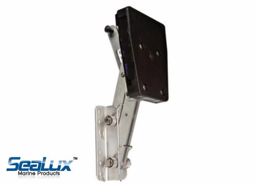 Sealux™ aluminium marine outboard auxiliary motor bracket 20 hp
