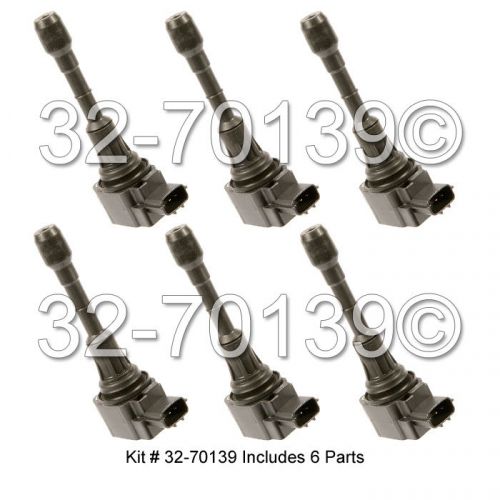 Brand new genuine oem complete ignition coil set fits nissan and infiniti