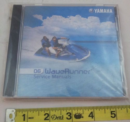 New 06 yamaha waverunner service manuals catalog shop repair cd factory oem