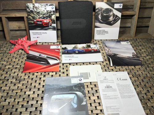 2013 bmw m6 coupe owners manual + navigation / idrive section fast shp (buy oem)