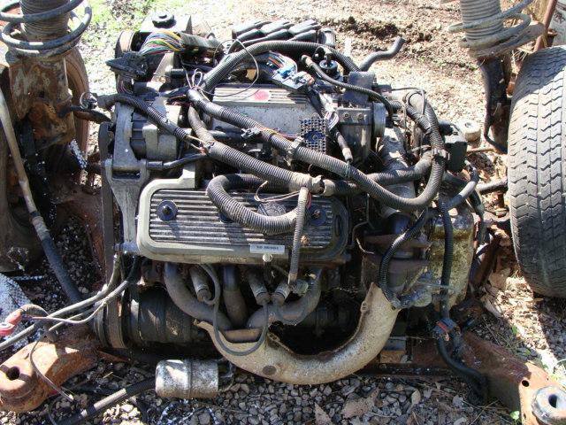 1986  buick lesabre  3.8l 3800 engine and trans on subframe