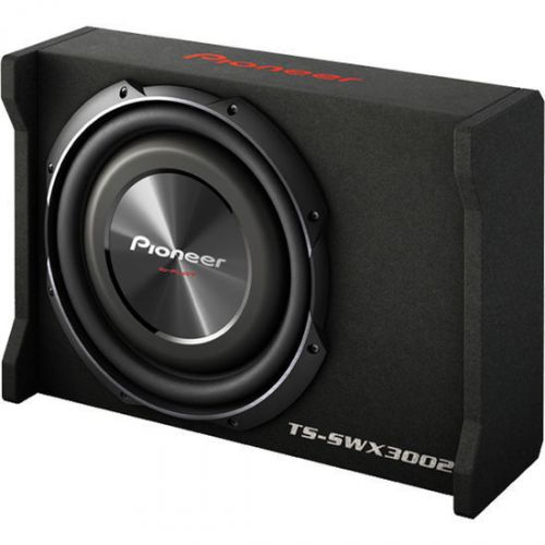Pioneer ts-swx3002 400w rms 12&#034; shallow mount sealed car subwoofer enclosure/box