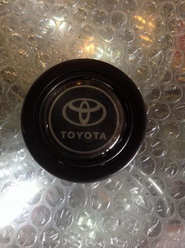 Toyota horn button steering wheel sparco momo nardi after market.