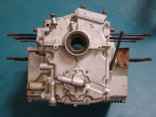 Porsche 356 1600 engine case 1959. p 75334 with oil pump gears and cover