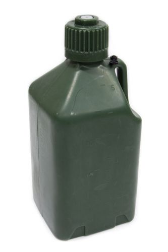 Scribner plastic tan plastic square 5 gal utility jug p/n 2315
