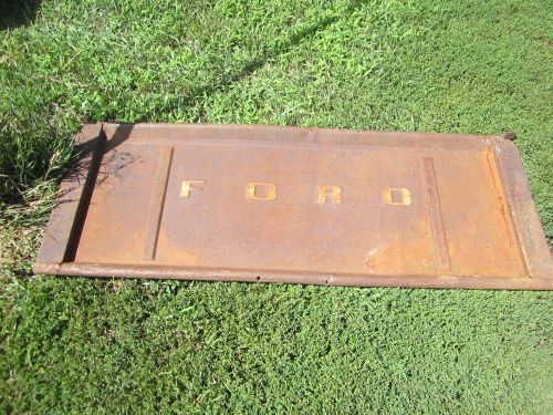 Vintage 1953 1954 1955 1956  ford bench tailgate wall art tail gate bench