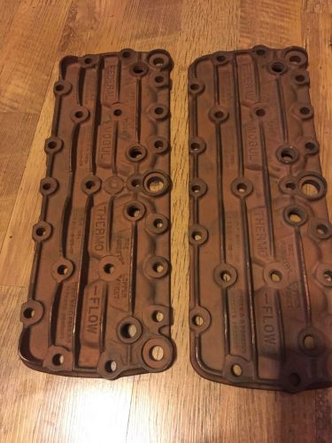 Federal-mogul thermo-flow v8 ford 24 stud cylinder heads. bronze/copper alloy
