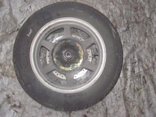 88-00 honda goldwing gl1500 gl 1500 straight rear back wheel rim tire