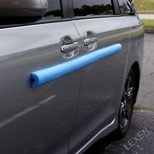 New 2pcs door guard foam bar portable car side door body protector