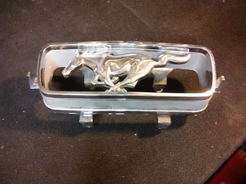 1966 ford mustang gt  oem horse and corral for fog light style grill