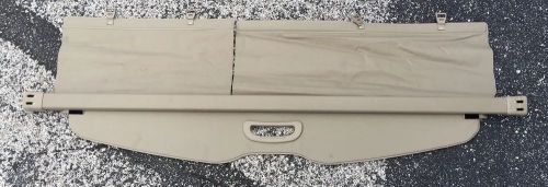 2008-2013 toyota highlander factory oem rear trunk cargo cover shade privacy lid