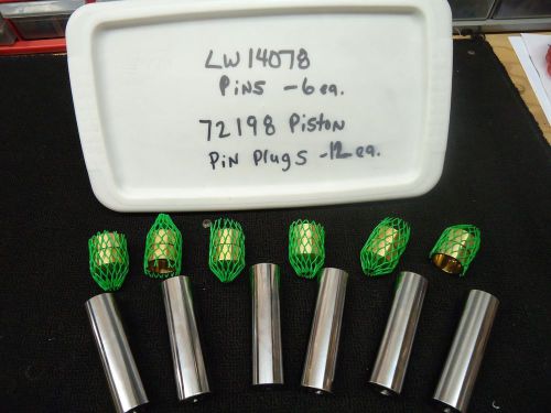 Lycoming piston pins and caps for sale