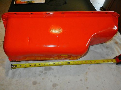 C2 c3 corvette  6 quart oil pan with trap door hi performance solid lifter lt1