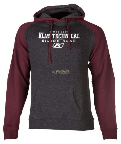 2017 klim heritage hoodie - red