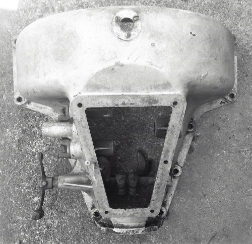 Early ford model t aluminum original hogs head transmission cover