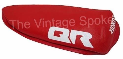 Honda mini moto qr50 red genuine replica seat cover sc-1332
