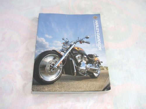 Harley davidson 2004 genuine motor accessories and genuine motor parts catalog