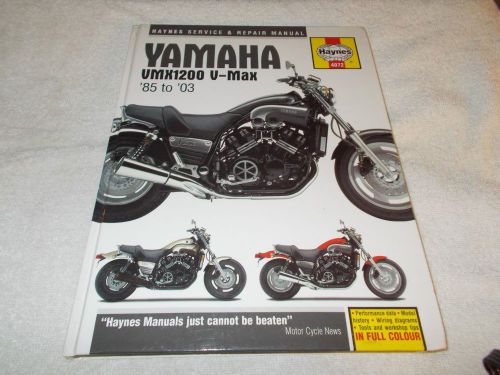 Yamaha vmax service manual