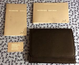 2015 infiniti qx50 suv owners manual oem set