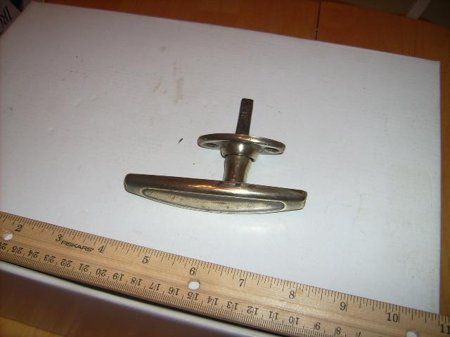 Vintage brass door handle - ford model t ?