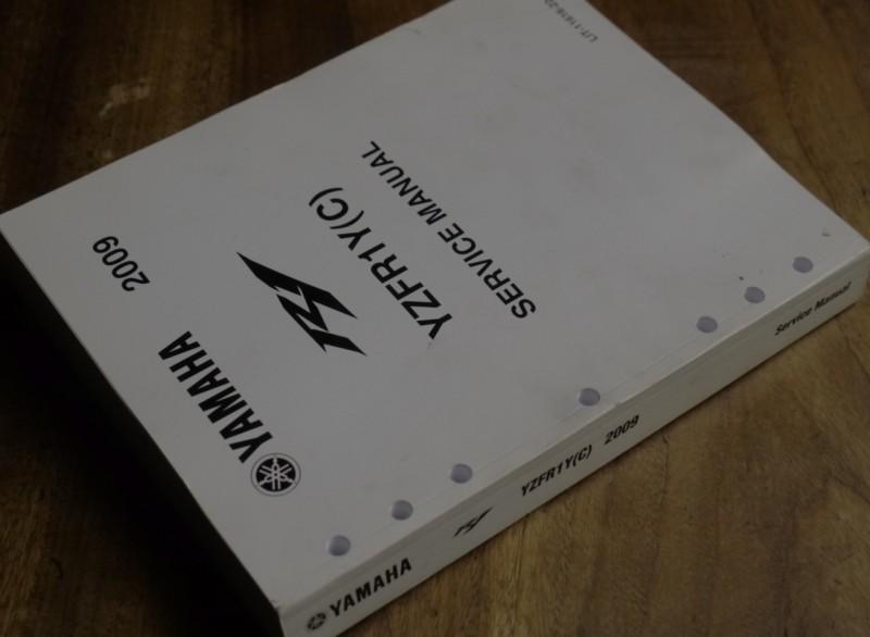 Yamaha yzfr1 - factory service workshop manual - 2007 yzf r1 w / wc