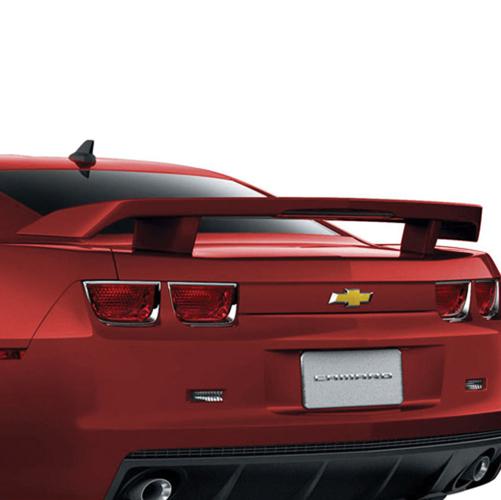 10-13 chevrolet camaro coupe crystal red high wing spoiler by gm 22738911