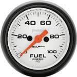 Autometer phantom series-fuel press gauge 2-1/16" electrical 0-100 psi 5763