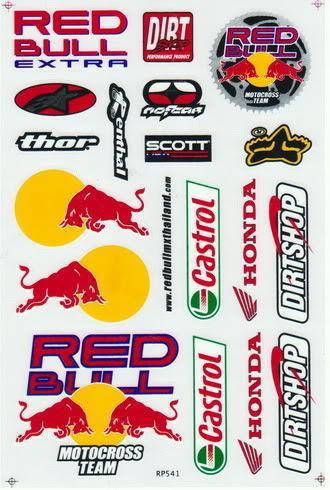 Gp_st42 sticker decal motorcycle car bike racing tattoo moto motocross truck