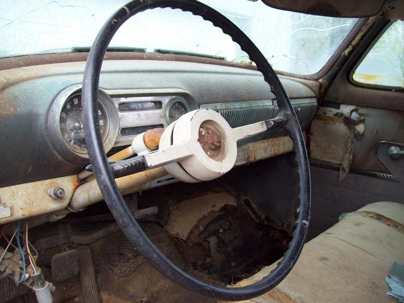 1953 53 chevy belair steering wheel