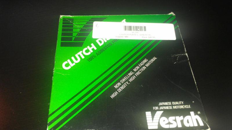 Vesrah # vc -266  yamaha yz 80  clutch plates  1981-1985