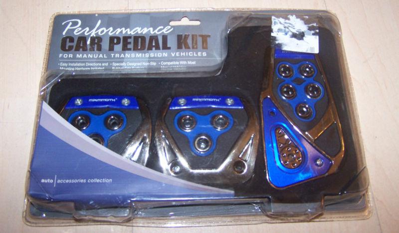 Performance car pedal kit mammoth auto gear