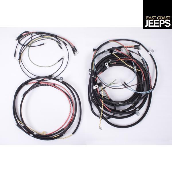 17201.03 omix-ada wiring harness, 46-49 willys cj2a
