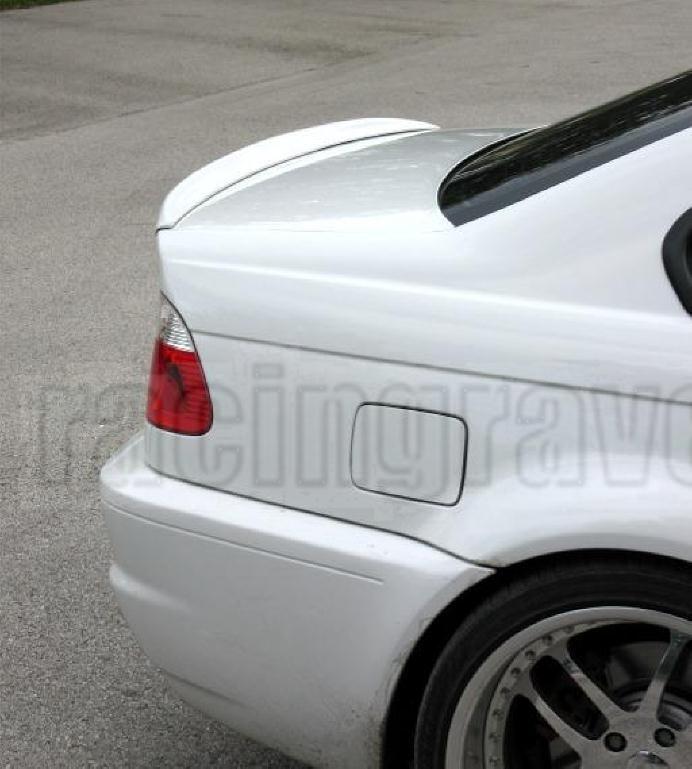 Painted FOR BMW 3-Series E46 2DR Convertible Rear Trunk Lip Spoiler Wing 99-05