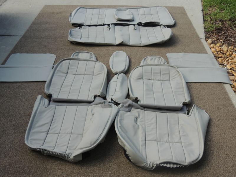 Mercury grand marquis leather seat covers interior seats 2006 2007 2008 #15