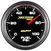 Autometer pro comp pro series-fuel press gauge 2-1/16" 0-100 psi 8763