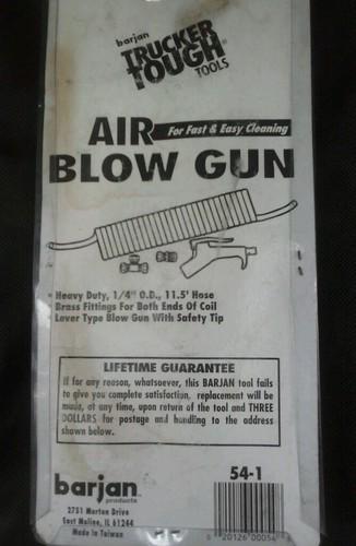11.5' re-coil air hose with blow gun kit 