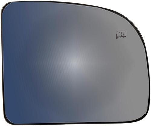 Heated plastic backed mirror left, upper adjustable platinum# 1280016