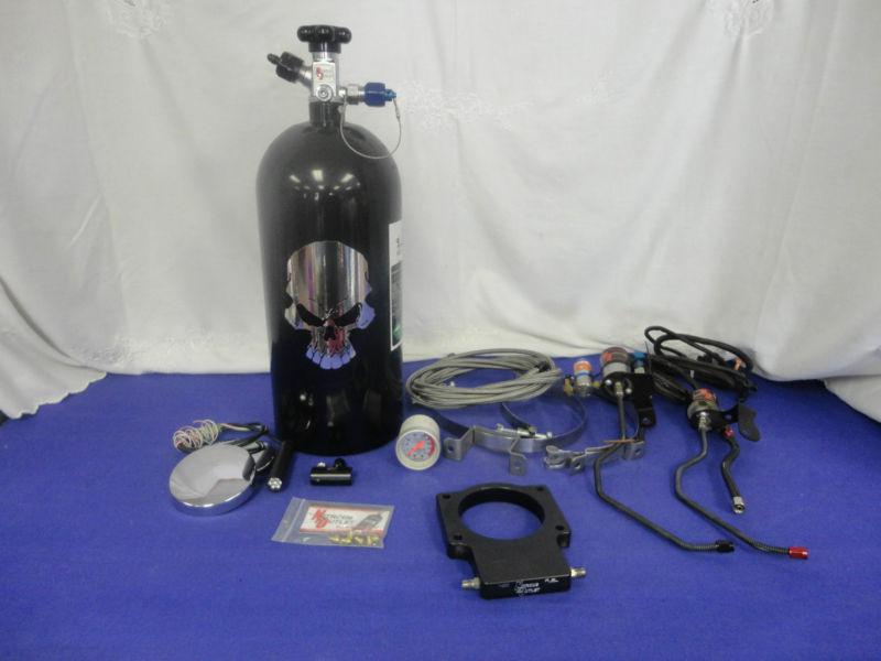 Nitrous outlet 90mm 2010 and up camaro plate system (10lb bottle) **as is**