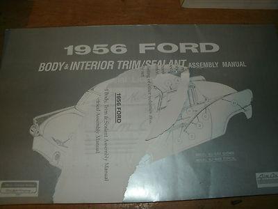 1956 ford car crown victoria body trim assembly manual used sale price ripped co