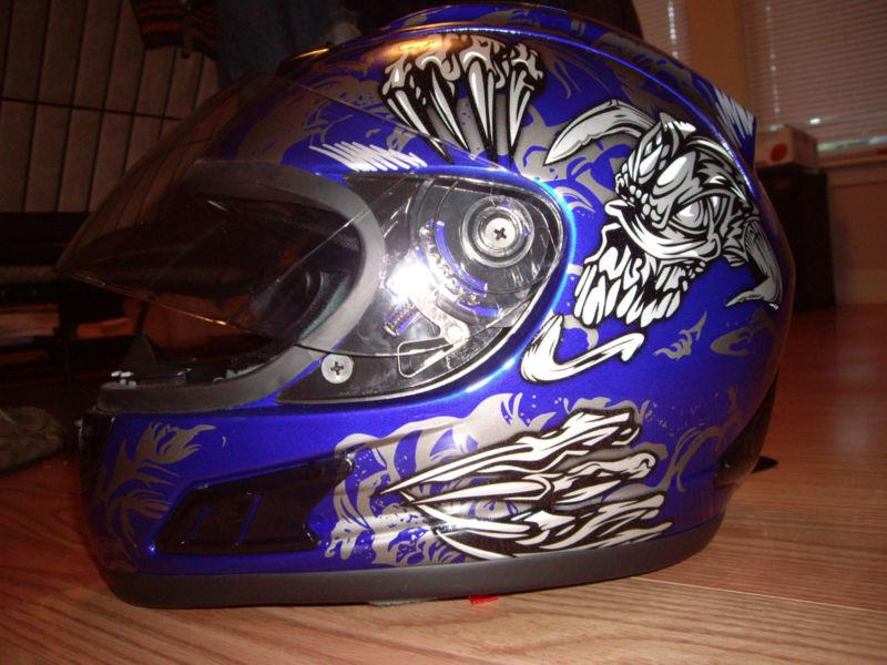 Awesome motorcycle helmet