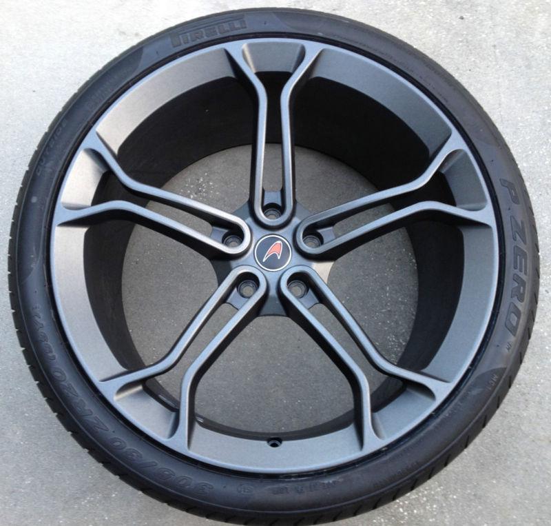 19/20" mclaren mp4-12c lightweight wheels rims tires stealth dark mp4 12c