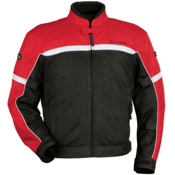 Tourmaster draft air 2 red 2xl mesh textile motorcycle jacket xxl xxlarge