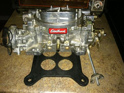 Edelbrock 1411 750 cfm performer series carb/carburetor, electric choke 4bbl