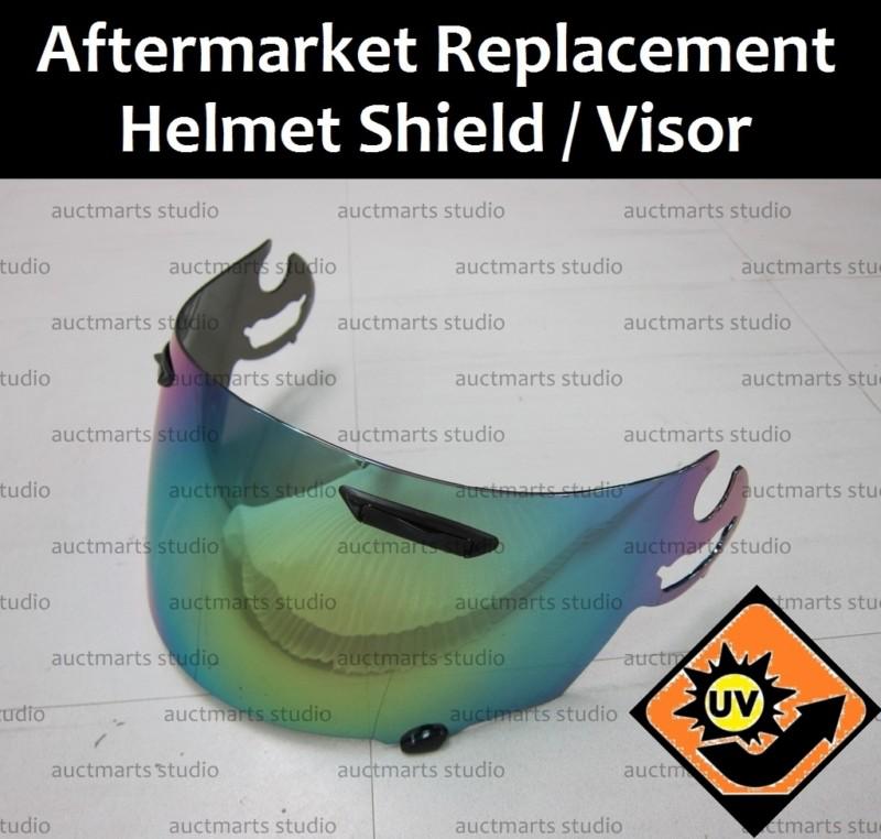 Polycarbonate shield visor arai rx7 rr5 rxq corsair quantum vector helmet ir d